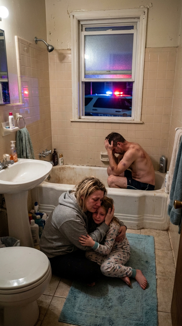 My 5-year-old daughter spent over an hour in the bathroom with my husband. I asked her, “What are you doing in there?” She looked down with tears in her eyes, but didn’t answer. The next day, I secretly checked for myself—and what I saw made my blood run cold and left me dialing the police immediately. I used to tell myself I was overreacting—imagining monsters in the shadows of my own home.