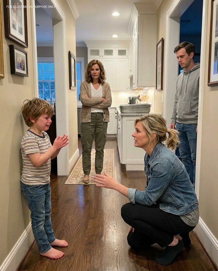 After my daughter whispered, “Grandma h:u:r:t my hands for taking some bread,” I drove straight back to that picture-perfect house—and made sure their so-called “lesson” became something no one in that neighborhood could ignore.