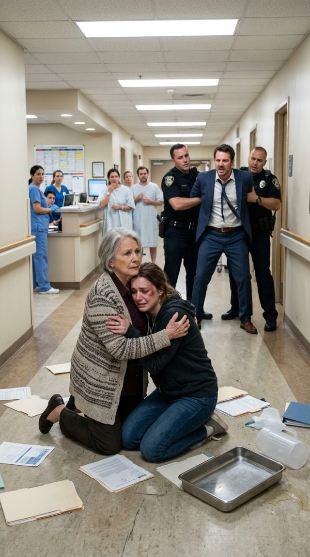 At 1:00 a.m., I found my daughter collapsed at the door, her lip split, one eye swollen shut. Through tears, she whispered, “Mom… please don’t make me go back.” I’d brought down violent men my entire career—but never imagined my own son-in-law was one of them. That night, I put the uniform back on… and became the woman who would destroy him.