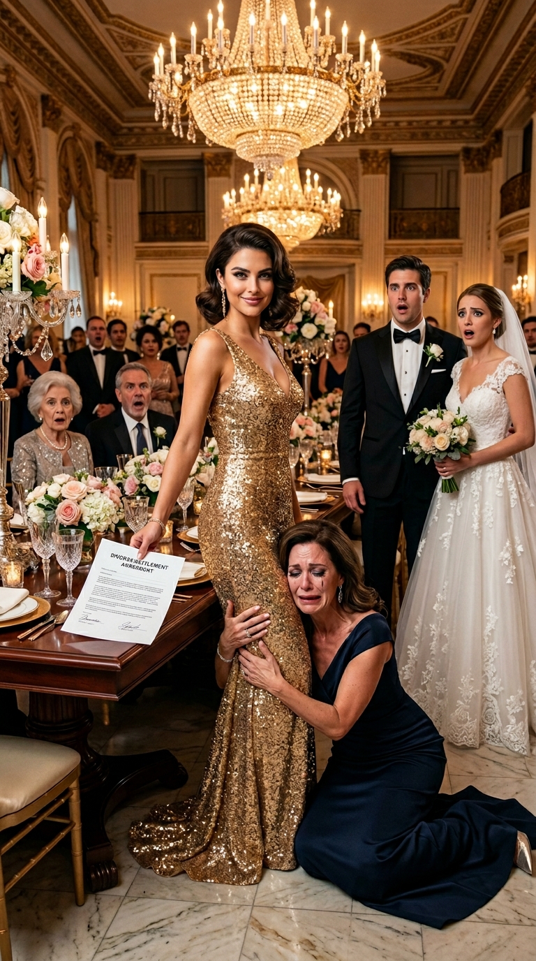My mom threw away my acceptance letter to Columbia. I found out 14 years later—at my sister’s wedding—when my aunt got drunk, said: “You know your mom hid that letter, right? We all knew.” I looked at my mom across the table. She didn’t deny it. She smiled: “You wouldn’t have lasted a semester.” What I pulled out of my purse made the smile disappear.