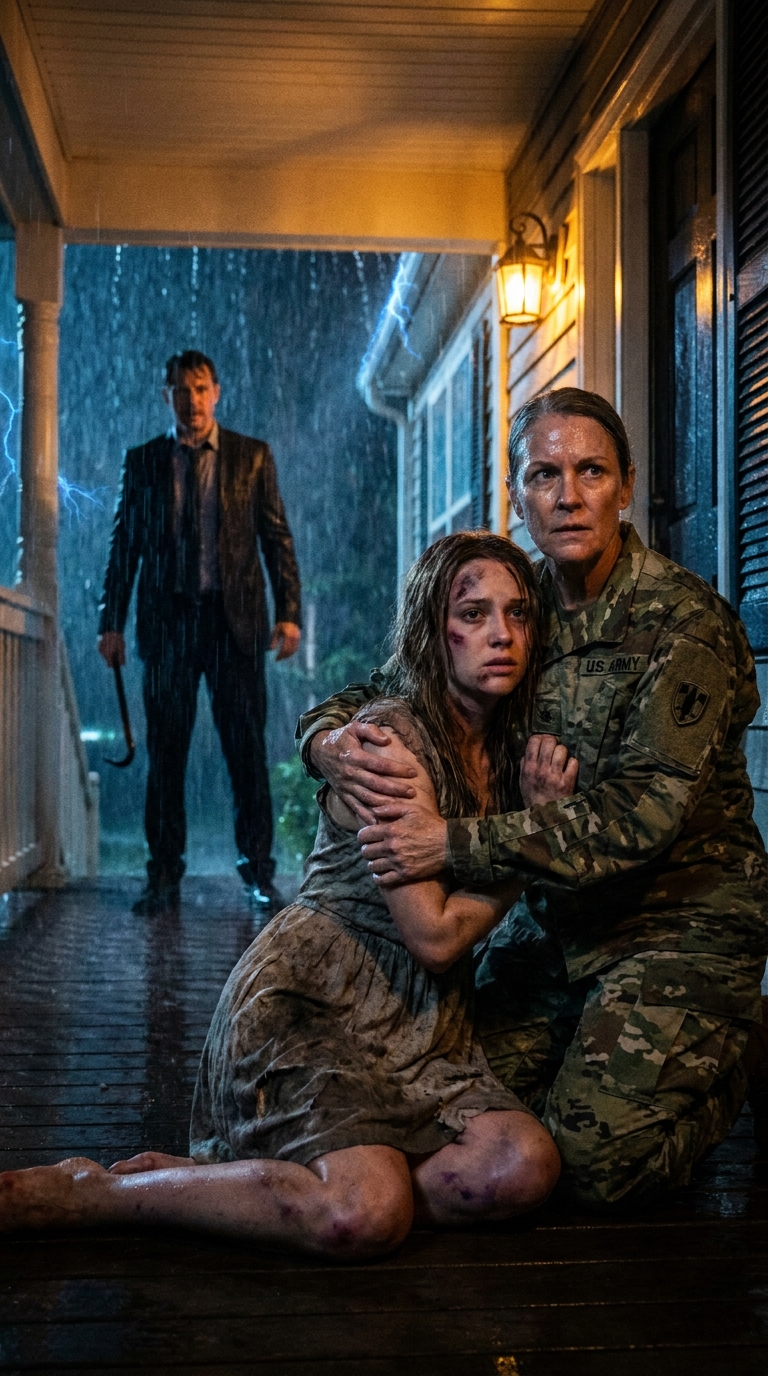 At 2 a.m., my sister banged on my door—terrified, with a broken rib—begging for help before collapsing in my arms. Then came a text from mom: ‘Don’t help that cripple. She’s a traitor.’ I ignored it and took her in. What happened next… made my hands shake as I dialed 911.