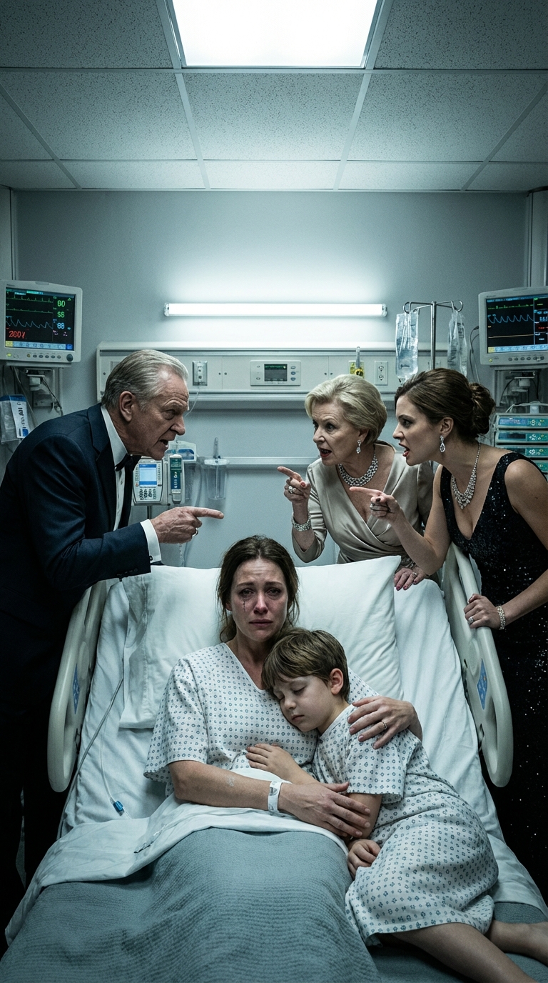 Blee//ding in the ER after a horrific crash, I sent my family one text: ‘My son and I are alive in the hospital. Please pray for us.’ Silence. No one came. Instead, I saw my sister’s Instagram post—a photo of their lavish Sunday dinner, tagging everyone with the caption, ‘Family is everything.’ We had been completely erased. Three days later, my phone exploded with 48 missed calls from my father and a furious text: ‘Pick up now.’