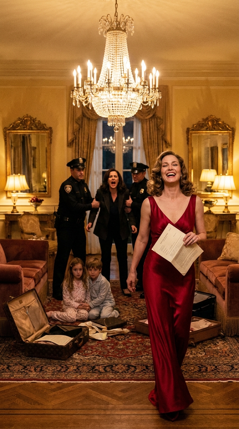 “I want the master bedroom for my daughter,” my sister said. Walked in with three suitcases. No call. No ask. 15 years of payments — every cent mine. I poured her coffee. “Sure. Pick any room you want.” Then I slid the envelope across the table. She read the first line. Her face went white.