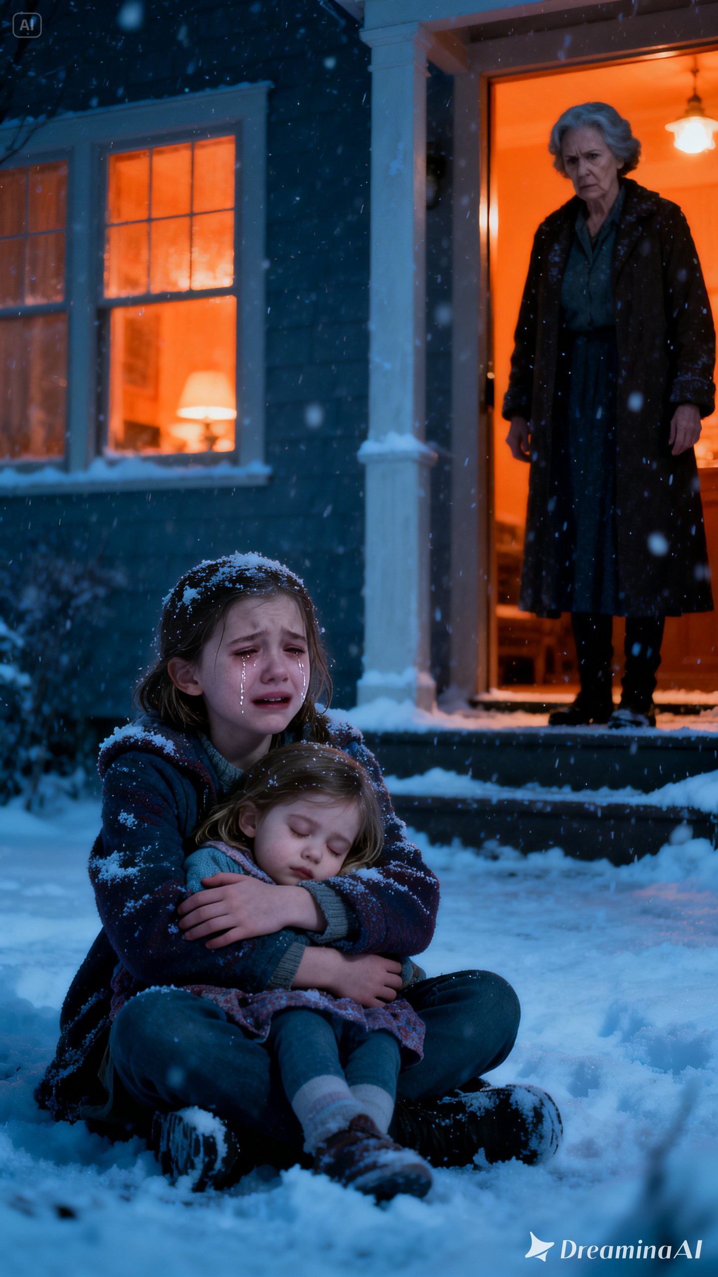 I dropped my 8- and 3-year-old daughters at my wealthy parents’ house so I could rush to my husband in the ICU. ‘Go on inside, I’ll be back,’ I promised. But hours later, I got a terrifying call from the ER: my kids had been found half-frozen two miles away. My parents had turned them away, forcing my oldest to carry her baby sister through a blinding blizzard until her legs gave out. They cared more about their peaceful evening than my children’s survival. They thought their money and elite status made them untouchable. But the vengeance I planned next would make them wish they had just opened that damn door…