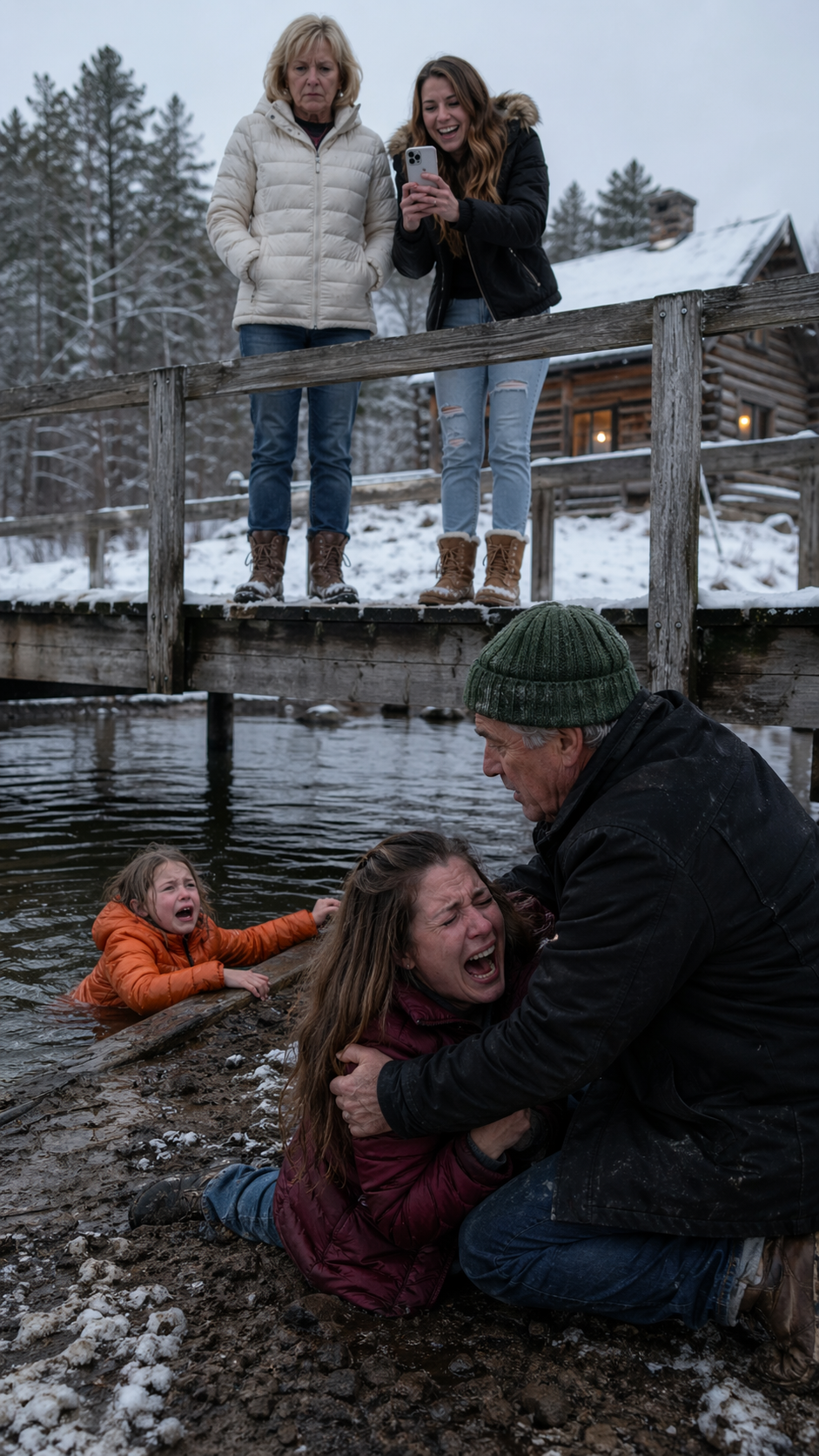 My sister threw my daughter into an icy lake. When I tried to save her, my father slammed me into the dirt, coldly stating she was worthless if she couldn’t swim. They thought I would break that day, expecting me to stay silent just because we were family. Instead, I turned their cruelty into a nightmare they never saw coming.