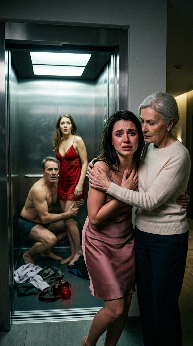 My neighbor stopped me at the elevator. “Do you know who visits your home every Tuesday?” I froze. I told my husband, he just sneered, “She’s a nosy old bat”. But when I saw two people walk in from my hidden camera, my world completely shattered…