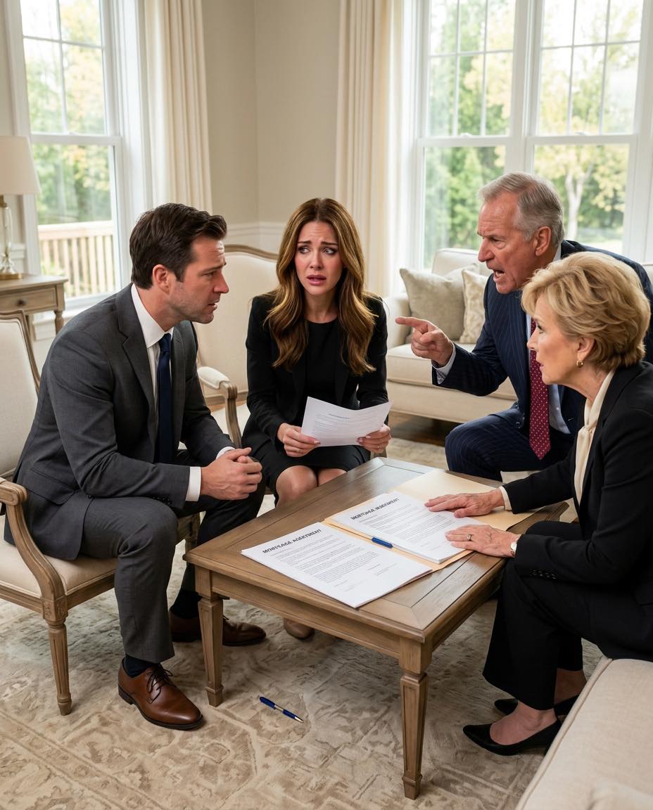 My in-laws cornered me and demanded I start paying off “the house debt,” and I just stood there frozen, asking, “What debt?” That was when my husband muttered, almost under his breath, “My sister’s new apartment is in your name… and you’ll be paying for it in installments.” In that second, I realized they hadn’t just lied to me—they had built their entire future on a betrayal I was never supposed to uncover…
