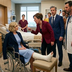 My mother-in-law smas:hed my leg in the kitchen, and my husband insisted it was the puni:shment I deserved—but three days later, the hospital had already arranged the trap that would destroy them.