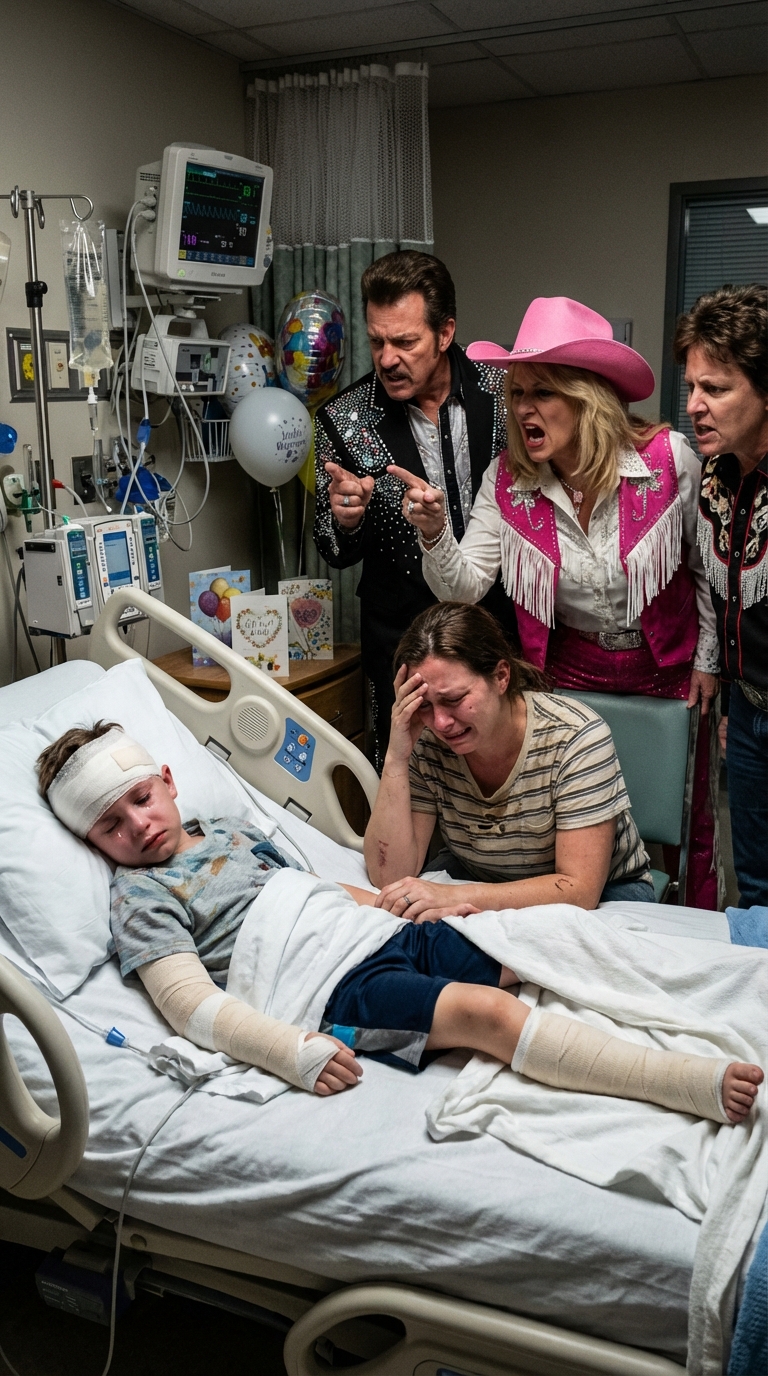 My parents refused to pay $85,000 to save my son’s life but spent $230,000 on my sister’s extravagant wedding. Years later, they showed up—and I shut the door.