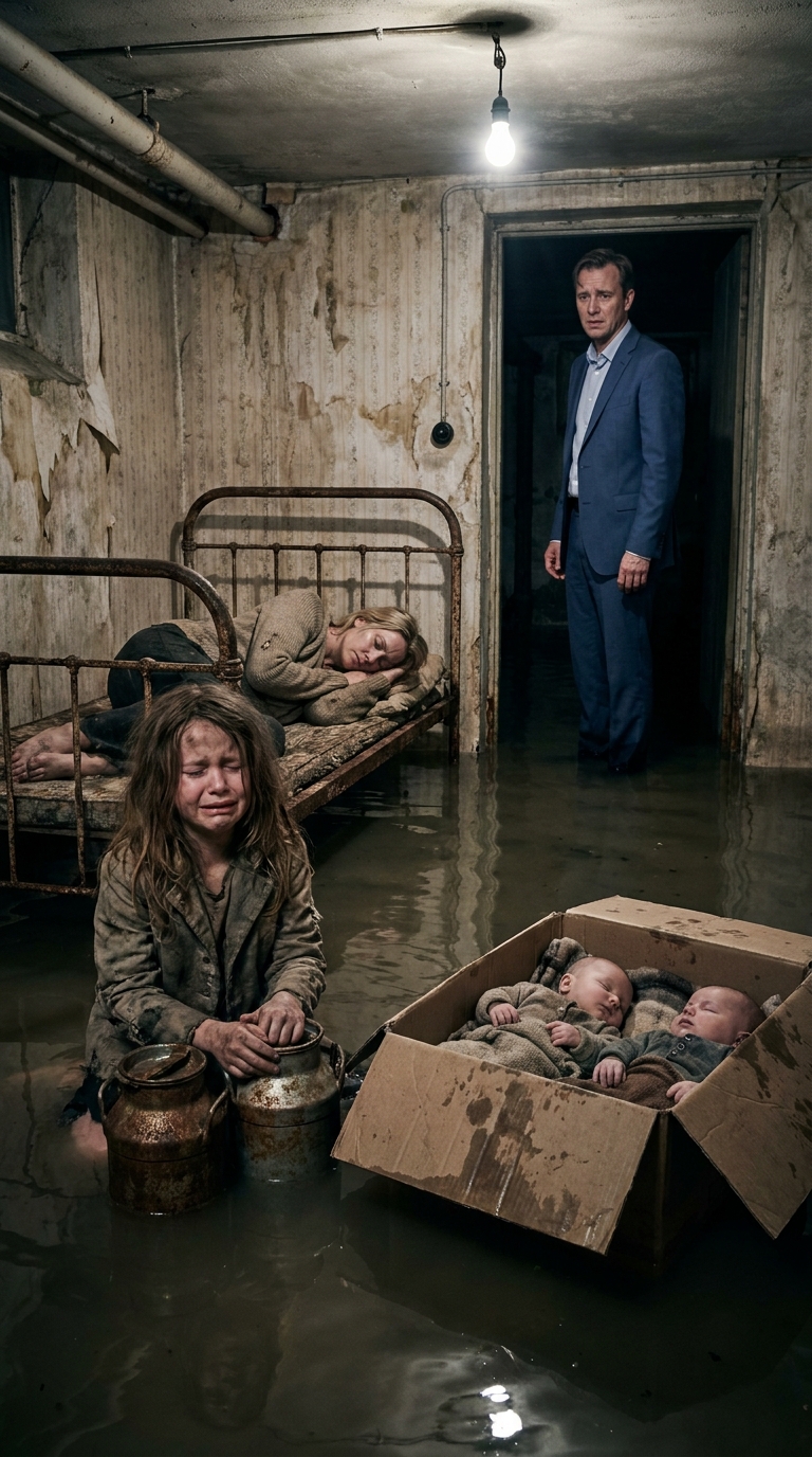 A starving 11-year-old girl was cornered for stealing two cans of milk. “Mom hasn’t gotten up in two days,” she begged the angry clerk. The crowd mocked her. But when I followed her home and uncovered a buried past…
