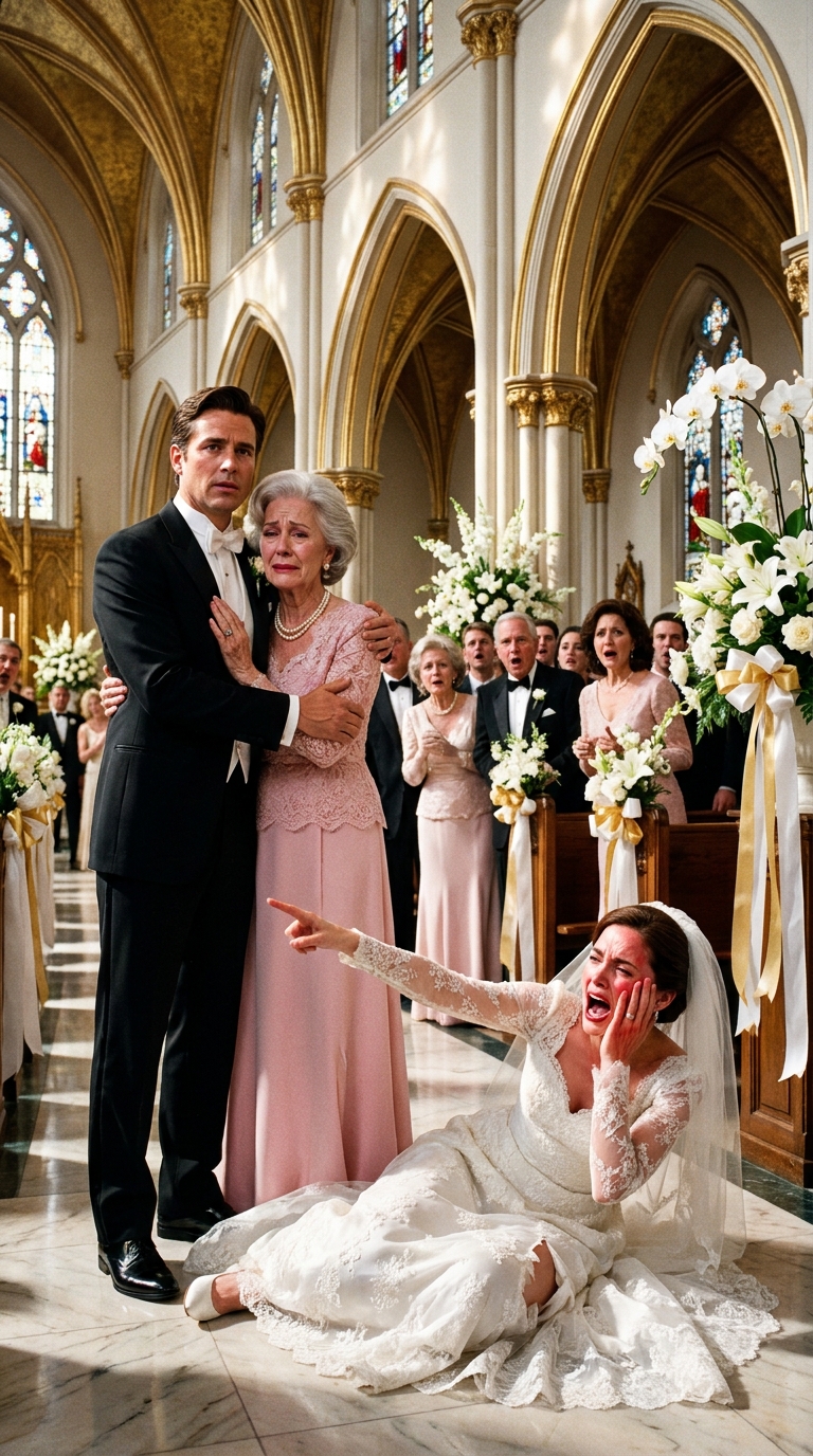 At my wedding, my fiancée refused to hug my farm mother. She said loudly: ‘She smells like manure. Keep that peasant away from me.’ The guests laughed. I didn’t. I took the ring back and canceled the wedding instantly. Then I did this. The next day, they fainted when they saw what was in her pocket…