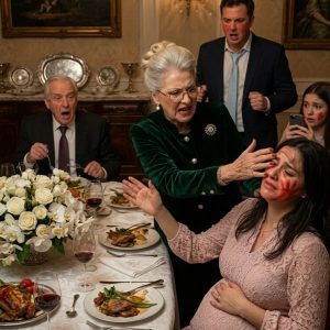 “That baby will never be one of us”—my mother-in-law slapped my pregnant wife across the face, not knowing her father was the federal judge holding her future in his hands.
