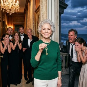 My son banned me from Christmas dinner because his wife’s family wanted an “exclusive” night. “You’d ruin the vibe,” he sneered. I stood alone with a $15M mansion in my hand, and whispered, “Okay.” They thought I was a broken old woman. But by Christmas Eve, the people who pushed me out were frantically trying to find me…