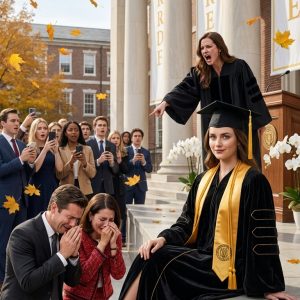 My dad pu:shed my college acceptance letter back across the table, paid for my twin sister on the spot, and told me, “she’s worth the investment. You’re not.” Four years later, my parents walked into graduation carrying flowers for her, sitting proudly in the front row, with absolutely no idea whose name was about to thunder through that stadium.