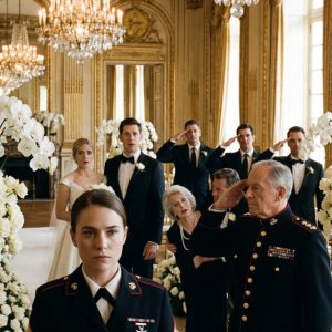 My parents begged me not to wear my uniform to brother’s wedding. “The military is embarrassing.” But I walked in wearing my dress blues – a silver star on my chest. 150 guests went silent. 12 veterans stood up: “Silver star in the room!” My family froze.