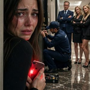 My parents secretly planned to sell the luxury apartment I inherited to pay for my sister’s debts. “We’ll change the locks while she’s in Paris. She’ll get over it,” Dad sneered. They always treated me like a disposable ATM for their golden child. I didn’t get angry. I pretended to fly to Paris. At 11 AM, my phone buzzed. Watching my sister and a locksmith break down my door, I didn’t cry. I simply made a phone call that could send them to prison.