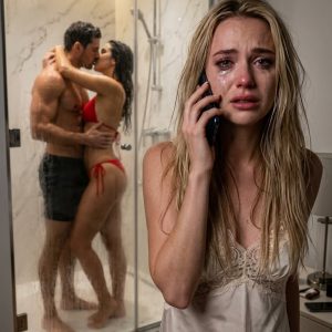 My husband was in the shower when his phone rang. “You still smell like me. Your wife has no clue,” his mistress laughed. My blood turned to pure ice. I recognized the voice instantly—it wasn’t a stranger. I didn’t scream or drop the device. I quietly unlocked his phone and sent one message. When the shower stopped and he stepped out singing, he saw me sitting on the bed holding his phone. His face completely drained of color.