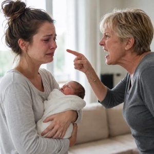 I delivered my daughter with no one beside me — and only hours later, my mother sent me a text saying, “Your sister’s kids need new IPhones. Send $2,000.” I said nothing. But a week later, she showed up at my front door yelling, “What’s wrong with you?” … and that was the exact moment something inside me finally snapped