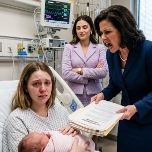 One day after I gave birth, my mother walked into the hospital room with custody papers. She said my “infertile” sister deserved the child more than I did. I had paid $42,500 for her IVF treatments. Later, I discovered that clinic never existed. When my mother threatened my military career to get my son… I finally showed them who they were messing with…
