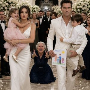I paid $50,000 for my mother’s 70th birthday gala at the St. Regis, and she banished my 8-year-old son and 10-year-old daughter to a wobbly table next to a trash can for my sister’s arrogant friends. “Make room for the important guests,” she sneered, ignore my crying kids. My son hid the birthday card he made for her. I didn’t scream or make a scene. I walked straight to the event coordinator holding the final invoice, and smiled. No one realized the absolute massacre I was about to order…