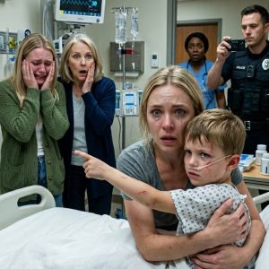My 6-year-old son was rushed to the ICU with numerous injuries: fractured wrist, bruised ribs, defensive wounds. I called my mother in a blind panic. “He’s perfectly fine, Emily,” she lied calmly. “Your mother and sister didn’t call 911. A neighbor found him unconscious near your shed,” the detective said. I leaned over my son. His lips trembled, and he whispered one word that reveal the darkest secret of my family.