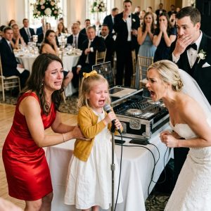 At my sister’s wedding, she mocked me for coming alone, poor, and with my “useless kid,” while our mother laughed and said my face would ruin the photos. Then my 8-year-old daughter walked to the DJ booth, took the mic, and revealed a video the groom had to see.
