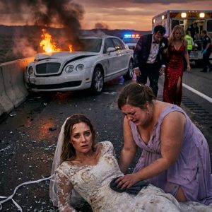 When our wedding convoy crashed, my husband saved his barely scratched mistress and left me bl//eeding by the roadside in my wedding dress. 3 days later, he finally showed up, the doctor coldly said: “She wants a funeral, not a wedding!”
