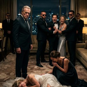 My daughter showed up at my door at 3 AM. She was still in her wedding dress, bleeding and trembling. ‘My mother-in-law slapped me 40 times,’ she sobbed. Her groom had locked her in the honeymoon suite, demanding her $3M condo or they would kill her. I didn’t dial 911. I made a single call to the most dangerous, ruthless man I know. The exact moment he saw his little girl’s face…