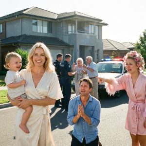 I paid off my husband’s $150,000 debt—or so he thought. The next morning, I walked in to find his parents packing my things into trash bags. Standing in my kitchen, wearing my expensive silk robe, was his mistress. “You’re useless to me now,” he smirked, shoving divorce papers at me. “Get out. She’s moving in.” I didn’t scream or cry. I calmly looked at the mistress and whispered: “First of all, take off my robe. Second… ” 5 minutes later, his mistress could’t stop screaming.