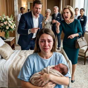Five days after I gave birth, my husband glared at our wailing newborn in our bedroom. “You had the baby, you raise it. I’m going out,” he sneered. His toxic mother smirked, “You trapped him.” Bleeding and exhausted, I didn’t beg. I packed my bags for my mother’s house, silently sliding a black folder into my purse. They completely forgot I was a corporate fraud investigator, and the…