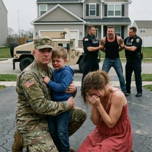 My ex-wife’s drunken new husband brutally broke both of my 9-year-old son’s arms. When the ER called me, I rushed in to find him smiling by the vending machines. “Your kid is a weak coward. He deserves to die,” he sneered, reeking of whiskey. I didn’t scream or cry. I stared into his eyes and whispered, “Meet me in the parking lot.” Exactly 5 minutes later, he sobbed on the concrete, begged for forgiveness.