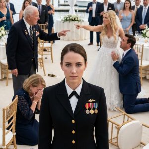 My sister smiled at her rehearsal dinner and said, “Tell everyone your Navy nickname,” thinking she’d humiliate me in front of her new family but when I said “Riptide,” the groom’s 74-year-old uncle froze, put down his glass, and ordered her to apologize before anyone even understood why.