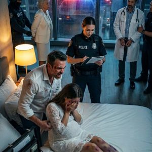 “Sign the adoption papers. She’s half-de//ad anyway,” my mother-in-law laughed outside my delivery room. Inside, my husband pulled back my blanket, thinking I was faking it. He froze when he saw my swollen, purple legs. He stared at me in horror. He thought I was just a helpless, broke orphan. He didn’t know the “cheap pendant” around my neck—the one his mother always mocked—was about ruin his mom’s life forever.