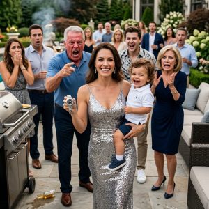 At my dad’s retirement BBQ, I gave him a $10,000 Rolex. He smirked, “You’re still my disappointment.” I smiled and took it back. Mom screamed, “Don’t you dare!” This morning, they realized what else I’d taken…