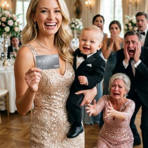 My billionaire husband brought his mistress to our divorce meeting and I brought our 11-day-old son sleeping against my chest. He had convinced her my pregnancy was just a desperate lie. “You told me there was no baby,” her arrogant smirk vanished, and hissed at him. My husband went ghost-white. I didn’t cry. I slid a sealed envelope across the table and whispered the words that would destroy his entire empire.