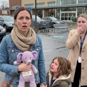 I was shopping for groceries when a woman tapped my shoulder. She smiled: “Your daughter is beautiful.” I stared at her, confused: “I don’t have a daughter.” Her face dropped. “She’s been following you since the park.” I turned around—and saw a little girl I’d never seen before. She grabbed my hand: “Can we go home now, Mommy?”