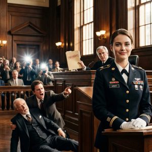 My father laughed when I enlisted in the Army. “You’ll wash out in 6 weeks,” he sneered. Years later, my grandpa died and left me his entire multi-million dollar estate. My dad and spoiled brother sued me, claiming I manipulated an old man. “No lawyer? You’re finished,” my brother mocked me in court. Dad smiled in approval. I stood there alone. Then the judge spoke: “She doesn’t need a lawyer.” Their lawyer went pale. “Oh my God… look at her file!” My dad collapsed.