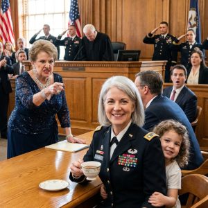 I never told my ex-husband I served 25 years in the Navy SEALs. To him, I was just the shy woman he used to mock. Until my daughter sent me her secret distress code. Just 12 minutes later…