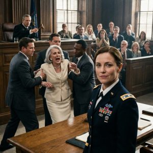 I never told my mother-in-law I used to prosecute military crimes. She laughed when I walked into court alone. “You’re finished.” Until the judge said, “Good morning, colonel.” My mother-in-law froze. “Wait… what?”