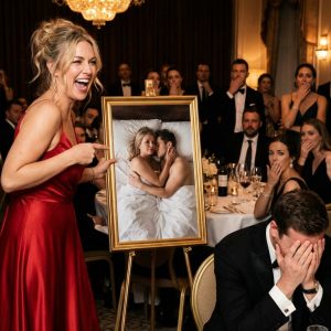 My husband’s stepmother texted me a photo of them sleeping in my bed, wearing my late mother’s emeralds. “Poor little wife,” she mocked. Instead of crying, I used my forensic investigator skills. At our Saturday dining room banquet, I placed a 6-foot, velvet-draped print of the photo. “Julian, unveil the centerpiece,” I smiled coldly, knowing the arrogant parasites were about to face absolute…