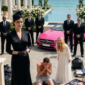 I asked my wealthy sister-in-law to watch my toddler for just one hour so I could attend a mandatory military debriefing. She refused, calling my son a “filthy rat,” but my husband left him there anyway. When I arrived at her elite mansion pool party, I found my crying son locked inside a glass greenhouse under the blazing sun, while guests sipped champagne and laughed at him. I didn’t scream. I calmly walked through the crowd, picked up a steel patio chair, and shattered the glass. As the music stopped and they stared in horror, I turned to my sister-in-law and showed her exactly what I learned in the combat zone.