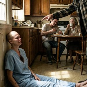 “Your brother needs that $65K more than you need your life,” my dad sneered in our kitchen today. He demanded my medical savings to pay my brother’s violent gambling debts. When I refused, he brutally choked me, crushing my chemo port. As agony exploded and I collapsed beneath shattered glass, they had no idea the fragile cancer patient they just assaulted was about to execute a lethal…
