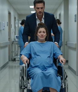 A Cruel Husband Shoved His Postpartum Wife Into A Wheelchair And Called Her A Burden In A Crowded Maternity Ward… But When The Quiet Woman Sitting Nearby Saw The Locket On The Floor, She Immediately Ordered Every Door Locked.