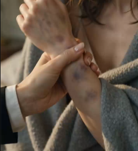 When he pulled back the blanket