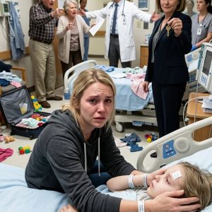While my 8-year-old daughter was in the hospital fighting for her life, I fell behind on one rent payment. My parents sold our belongings, gave our room to my sister, and said, “You should’ve planned better.” I didn’t beg or argue. I quietly walked away with my daughter. Three months later, they saw us again—and suddenly, neither of them could say a word…