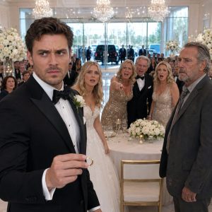 On my wedding day, my in-laws mocked my dad in front of 500 people. they said, “that’s not a father — that’s trash.” my fiancée laughed. I stood up and called off the wedding. my dad looked at me and said, “son… I’m a billionaire.” my entire life changed forever