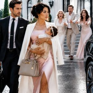 Just three days after bringing my newborn daughter home, my own husband locked me out of the mansion I had bought long before he ever entered my life. Convinced the estate was finally his, he changed the entry codes, flew his mother out to Miami, and smirked as if he’d just won the lottery of a lifetime. He had no clue that while he was raising a glass to his victory, I was about to make a single phone call—one that would instantly strip away the only thing he thought he permanently owned.