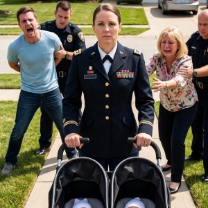 During my twin pregnancy, I remained silent as people praised my husband’s mistress for saving her parents’ house. A few days later, he came to the hospital with divorce papers, called me useless, and left without knowing | was a colonel in the U.S.Army.