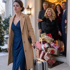 On New Year’s Eve, mom gave presents to every grandchild except mine, so I quietly left and said never to invite us again—then at 6:00 a.m. on January 1, my family’s “new year’s gift” arrived at their door…