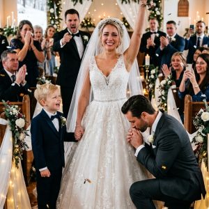 I am missing three fingers on my right hand. When the priest asked for the rings at our snowy Colorado wedding, my groom sneered, “Don’t drop it with your freak hand. Actually, never mind, I don’t want a deformed wife.” He turned to leave. A man in the front row—a billionaire CEO—stepped forward. “She lost those fingers to severe frostbite,” the CEO said loudly, “digging my little boy out of an avalanche with her bare hands.” He walked up to the altar, completely ignoring the stunned groom, and gently held my scarred hand. “You see a deformity,” he coldly told my ex, before looking deeply and tenderly into my eyes. “I see the most beautiful woman alive, let me be the man who spends the rest of his life kissing these scars.”